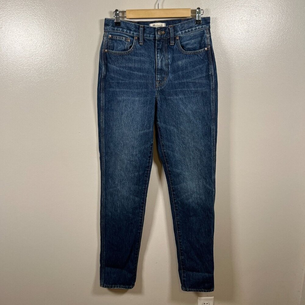 Madewell Perfect Vintage Jeans Size 27 Tall Full Length Retro Stitch High Rise